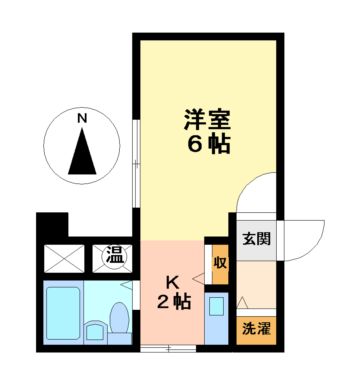 名古屋市中区丸の内のマンションの間取り