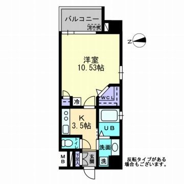 パークフラッツ土橋の間取り