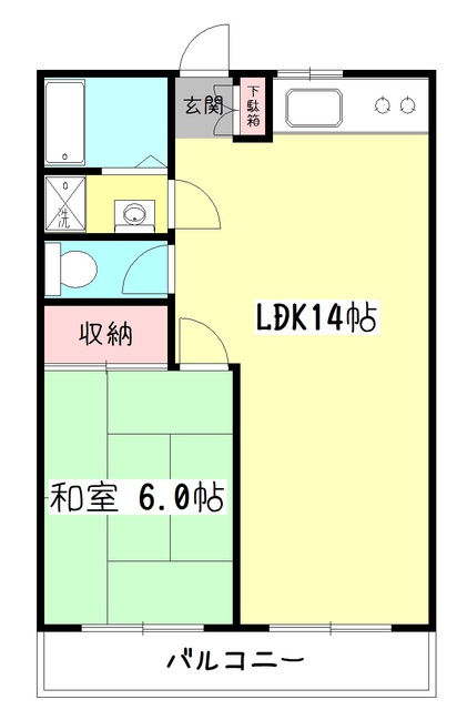 アイリスコートの間取り