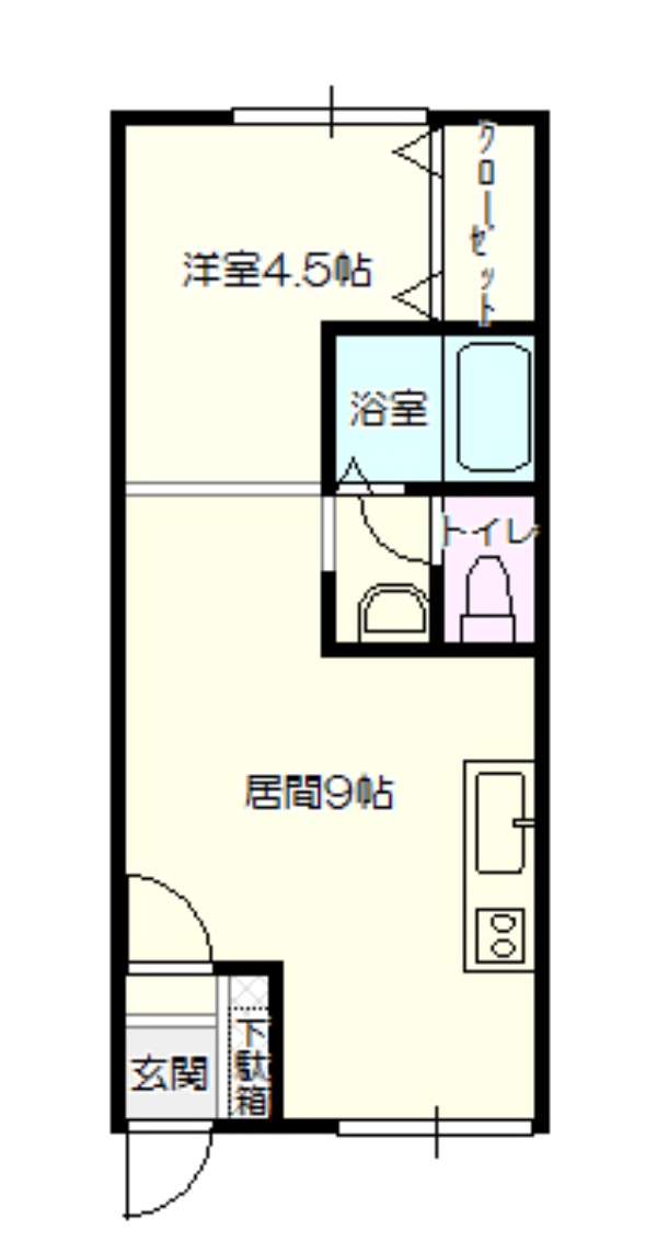 深川総合ハイツ第三の間取り