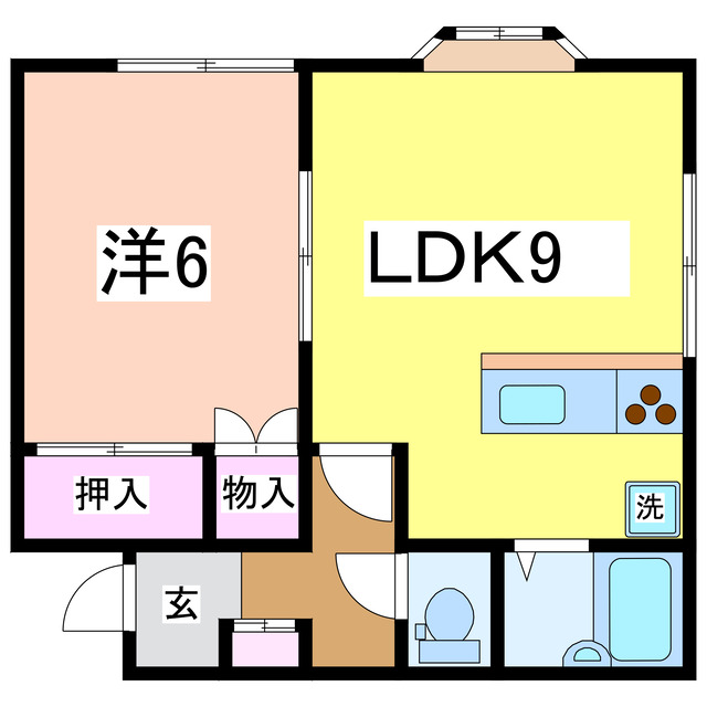 スペリオール白山浦の間取り