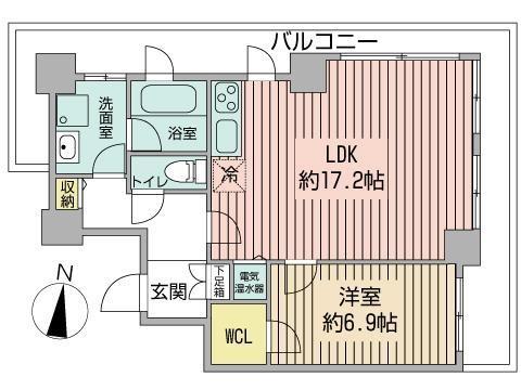 D’グラフォート札幌ステーションタワーの間取り