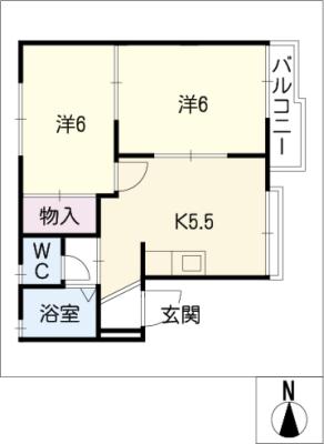 ユートピア多賀の里の間取り