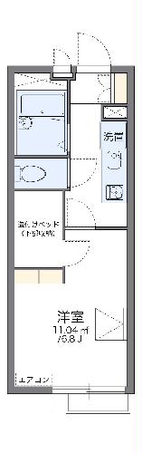 レオパレス志茂の間取り