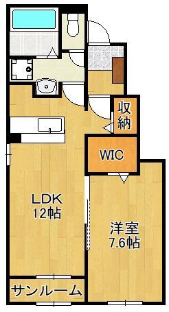 ヒカルサ行橋　IIの間取り