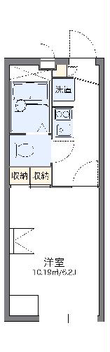 レオパレス春日の間取り