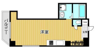 大阪市西区靱本町のマンションの間取り