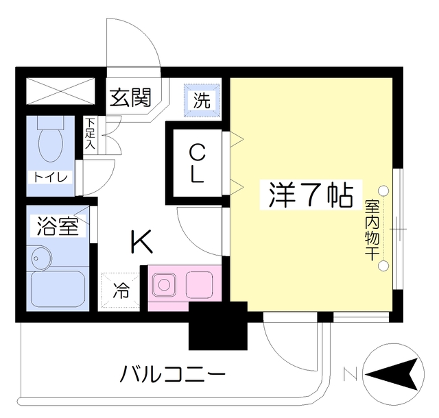 プリンセスコートの間取り