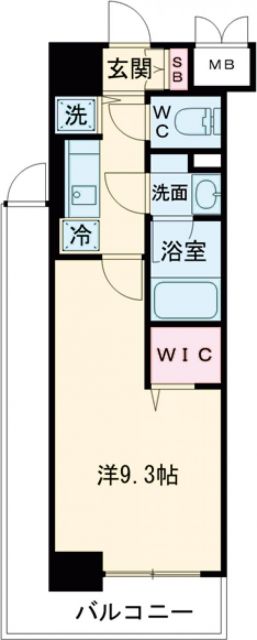 堺市堺区南安井町のマンションの間取り