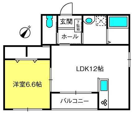 ホワイトキャッスルの間取り