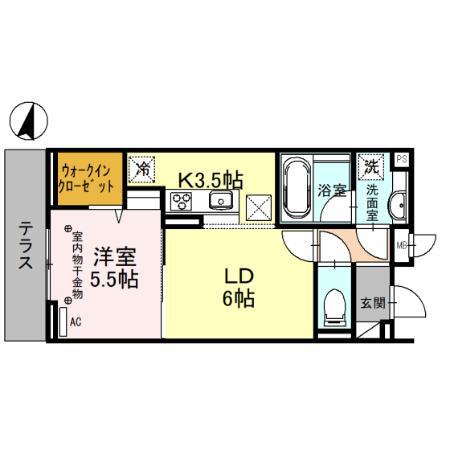 ＯＮＡＲＩＧＯＴＥＮーＤの間取り