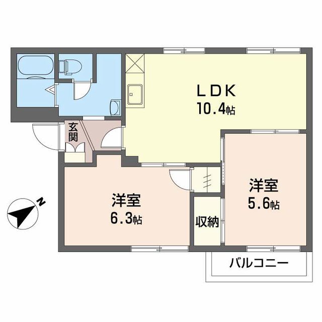 タウニイエードの間取り