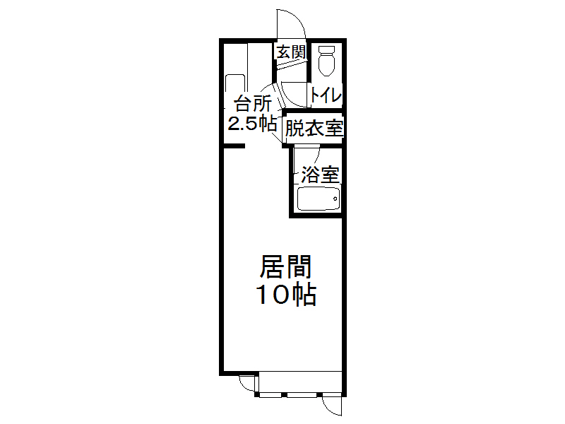 ハイツアンビシャスの間取り