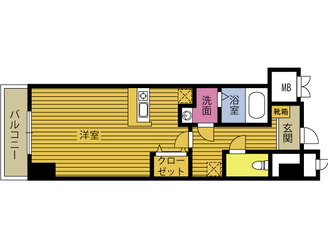 エレグランス金池の間取り