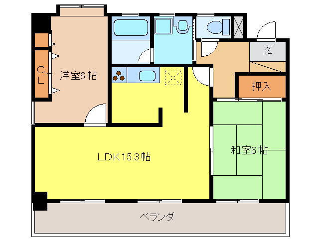 MKタワービレッジIIの間取り