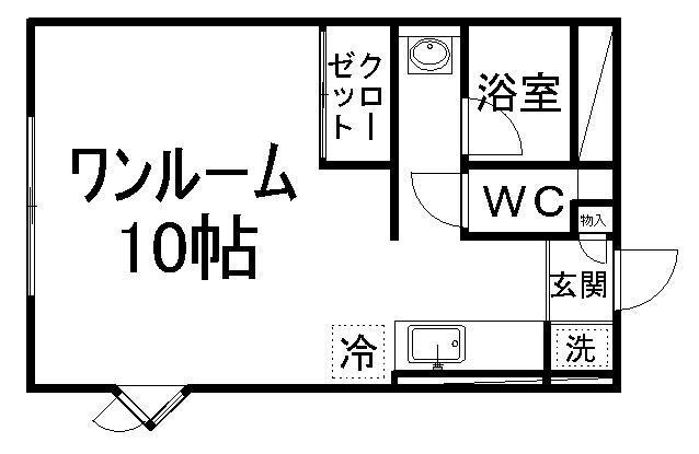 ジュネス八木山の間取り