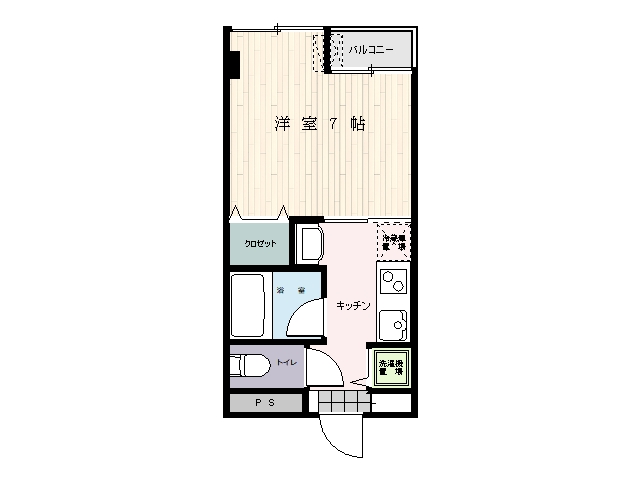 増尾マンションの間取り