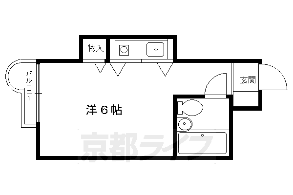 百花荘うえたの間取り