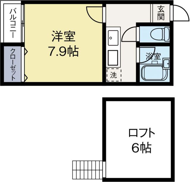 ロマン桜ヶ丘ハイツの間取り