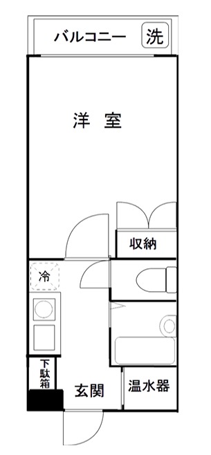 シャルム丸子の間取り