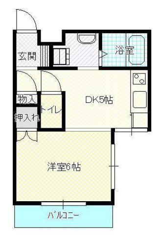 キャンパスｃｉｙｔ丸山の間取り