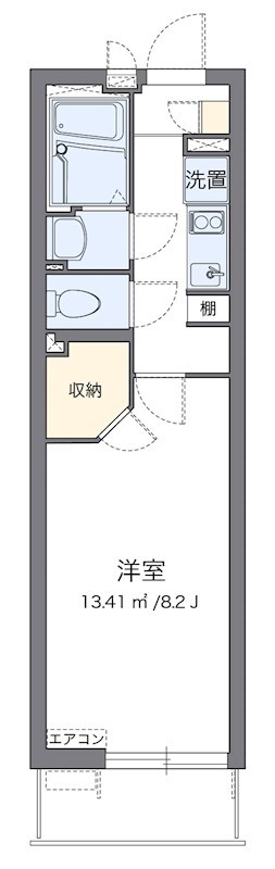 クレイノビッグアローの間取り