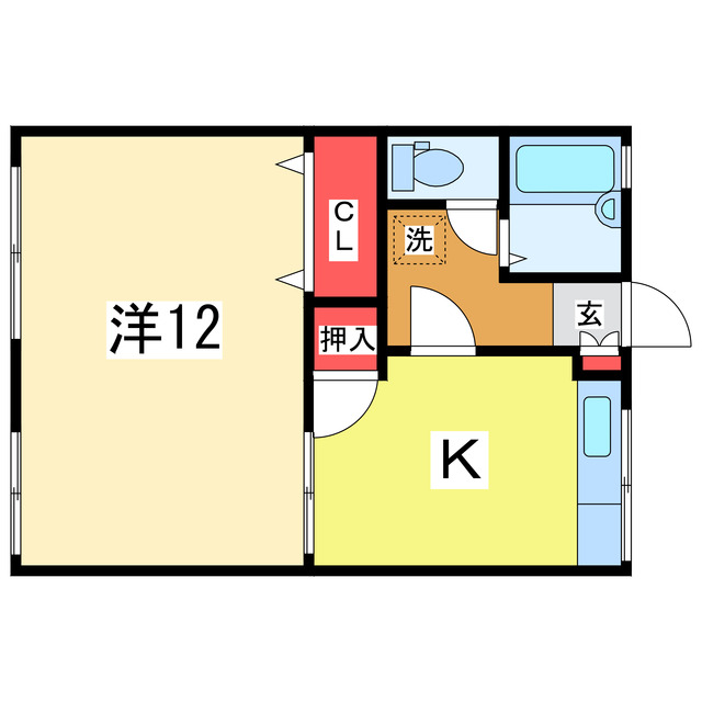 アピア信濃町の間取り