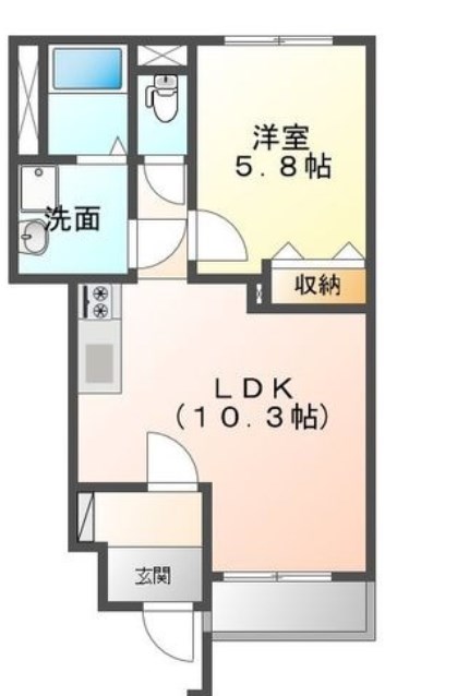 セピア小泉の間取り