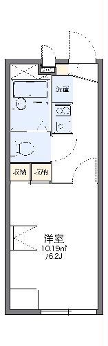 レオパレスクレールエムの間取り