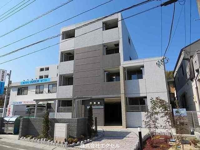 建物外観　駅徒歩圏内、ペット相談可です。