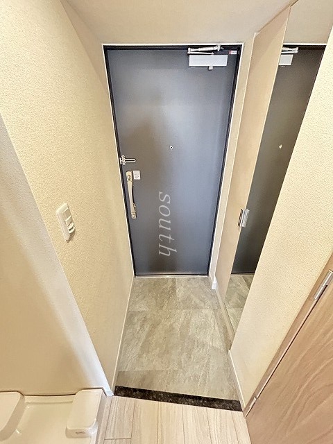 玄関　シューズＢＯＸ付きの玄関