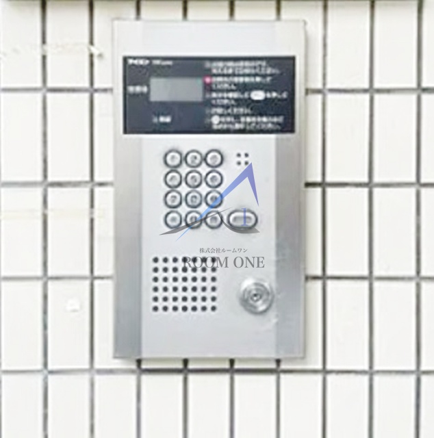 セキュリティ　オートロックです。