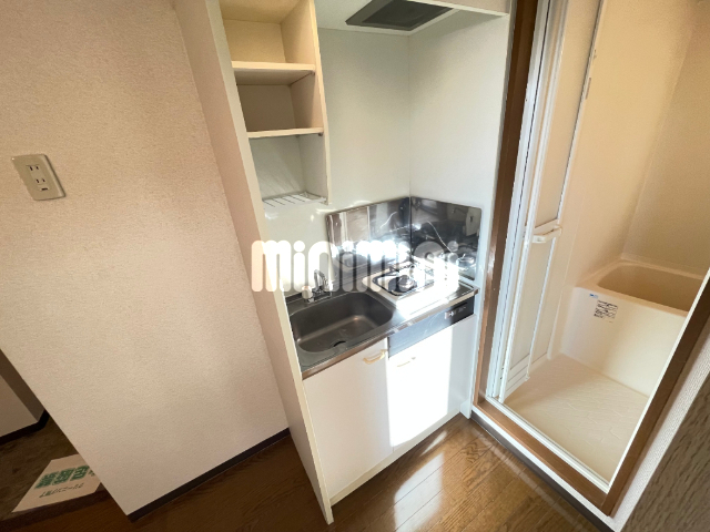 キッチン　単身用のミニキッチン