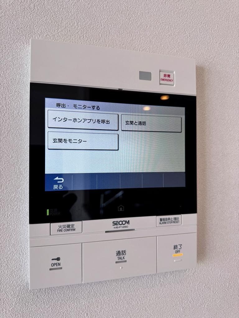 セキュリティ　TVモニタ付インターホン