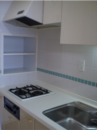 キッチン　同マンション別部屋