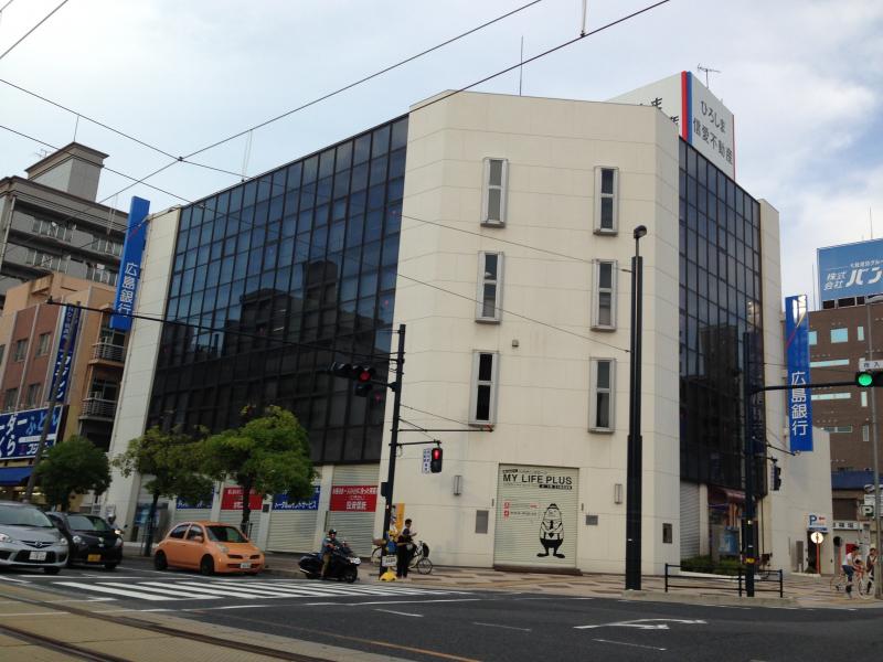 銀行　広島銀行舟入支店（銀行）まで614m