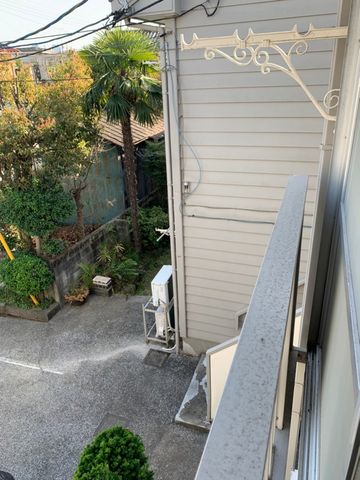 バルコニー　庭