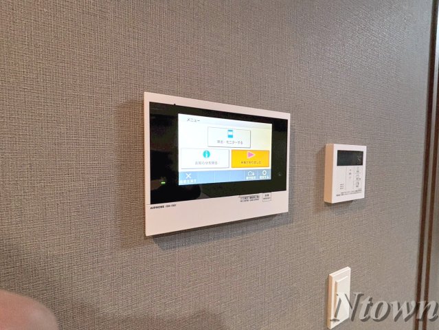 セキュリティ　モニター付きインターホン