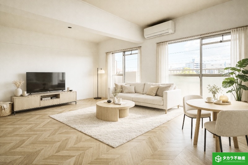 居室・リビング　写真は２０２号