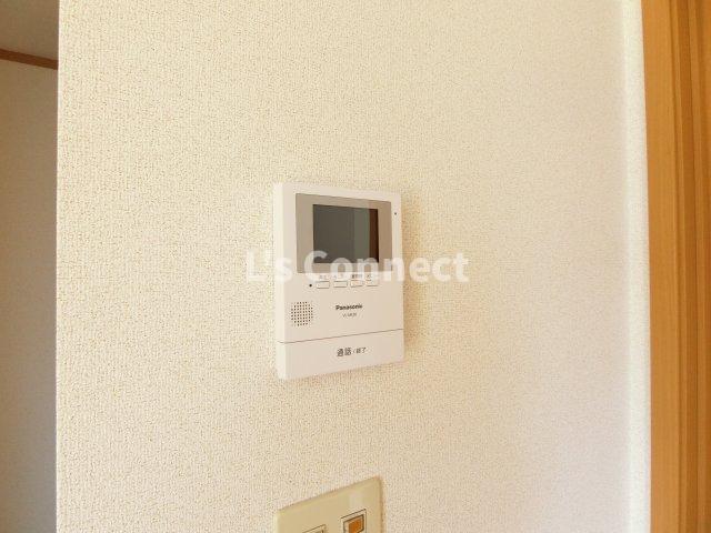 セキュリティ　突然の来客もＴＶモニターホンでしっかり確認。