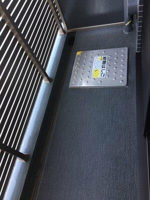 バルコニー　陽当たり良好なバルコニーです