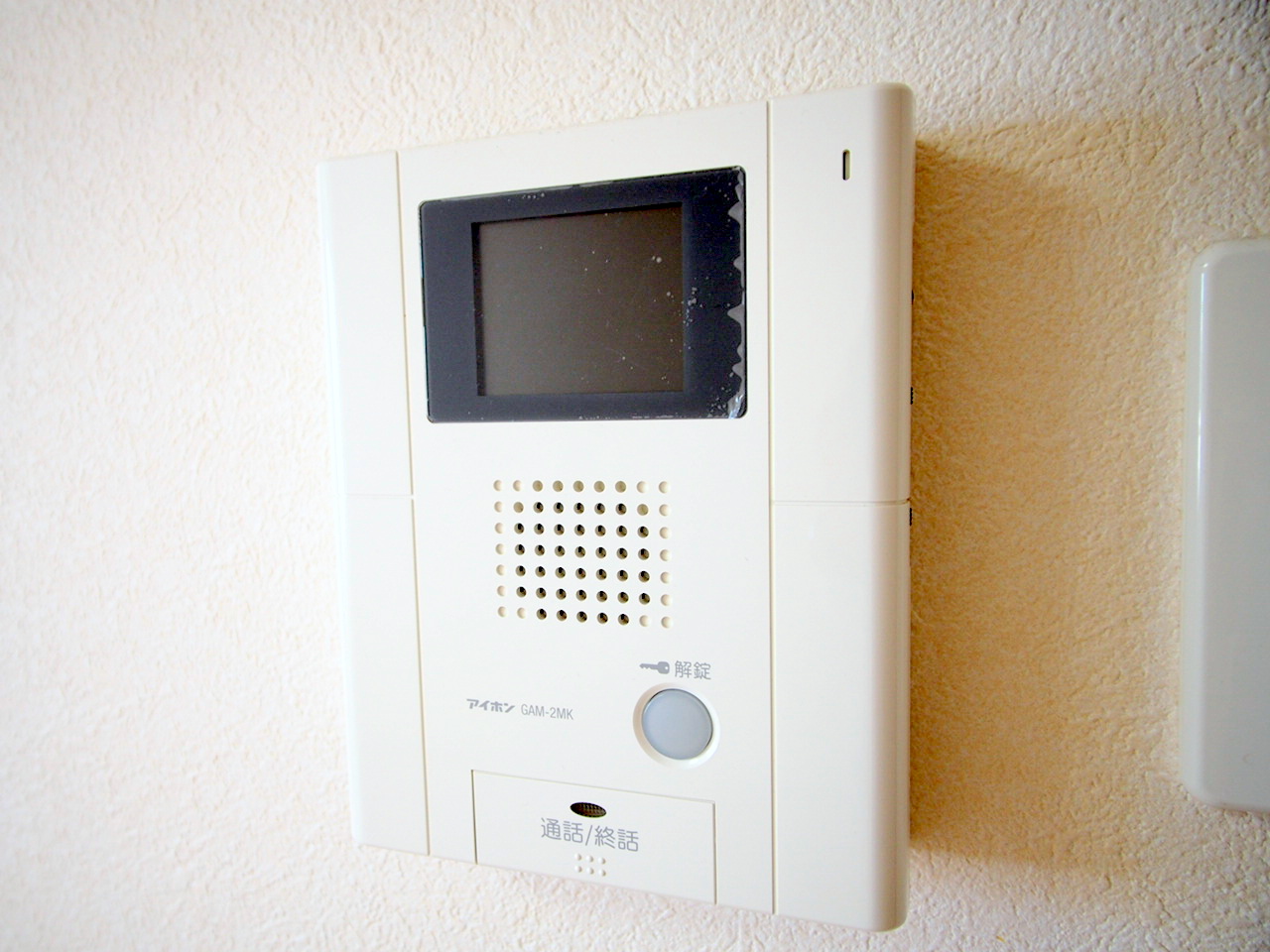 セキュリティ　モニター付きインターホン完備しています♪