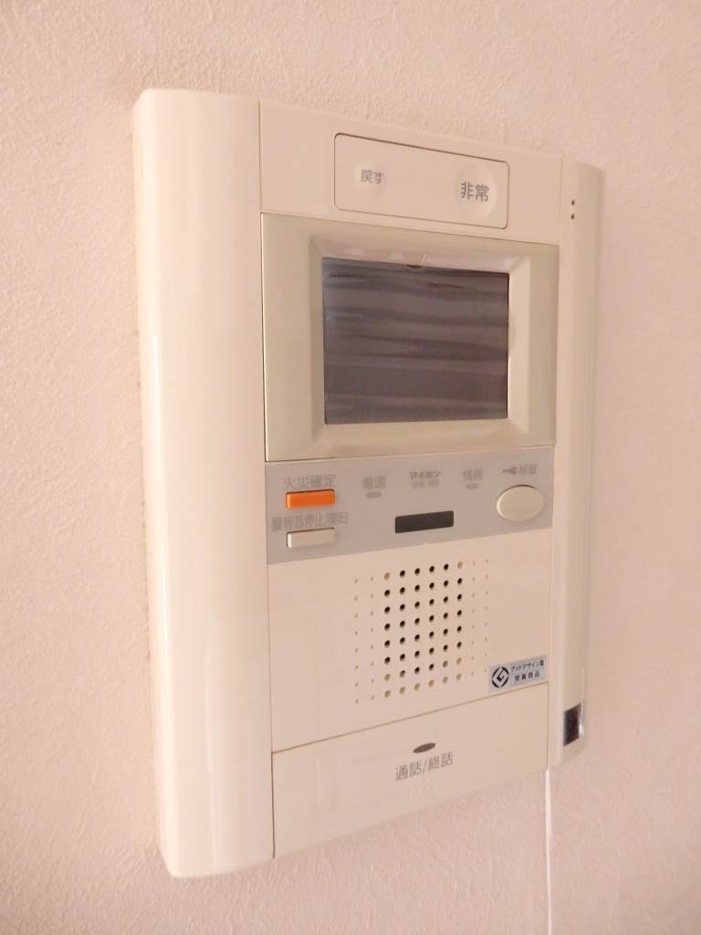 セキュリティ　ＴＶモニター付きインターホン