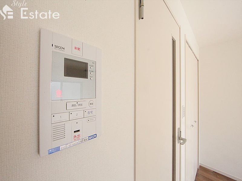 セキュリティ　モニター付きインターホン