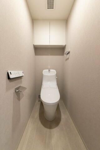 トイレ　ゆったりとした空間のトイレです