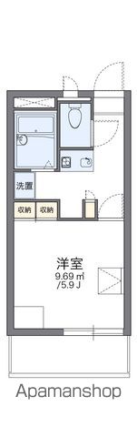 レオパレスはせがわの間取り写真