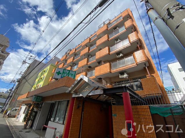 建物外観　外観タイル貼りのオシャレマンション♪