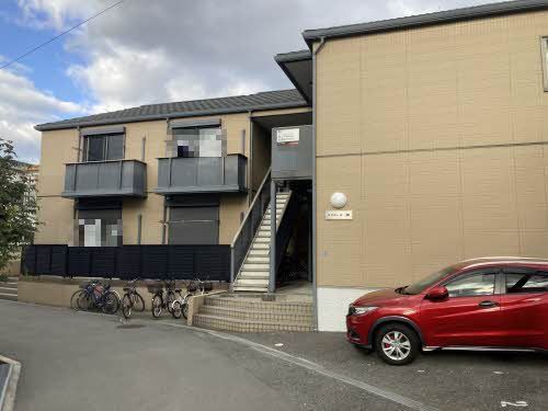 建物外観　積水ハウス施工の賃貸住宅です。