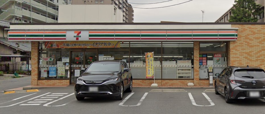 コンビニ　セブンイレブン 名古屋笹塚町店（コンビニ）まで452m