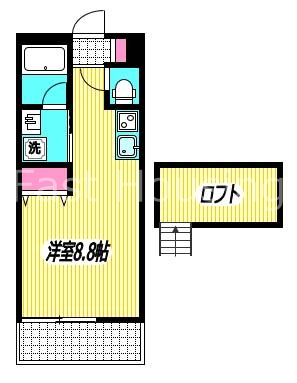 東京メトロ丸ノ内線 新高円寺駅 徒歩15分 2階建 築18年の間取り写真